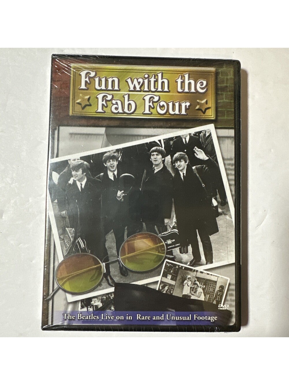 Fun with the Fab Four (DVD) The Beatles. Rare & Unusual Footage "FACTORY SEALED*